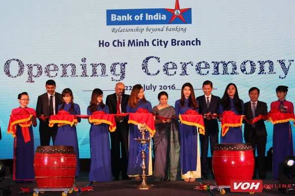 Khai trương chi nhánh ngân hàng Ấn Độ tại TPHCM