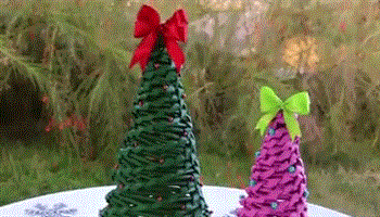 Cây thông Noel nhà làm