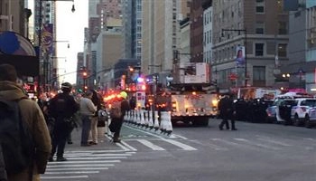 Nổ ở ga tàu điện New York