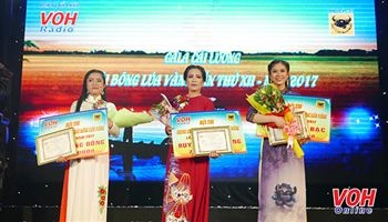 Đêm gala giao lưu nghệ thuật, công bố và trao giải thưởng Bông lúa vàng 2017