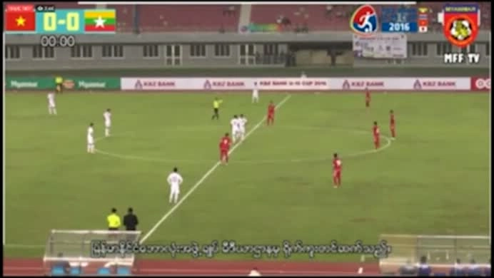 U19 Myanmar 1-1 U19 Việt Nam (giao hữu U19 KBZ Bank Cup)