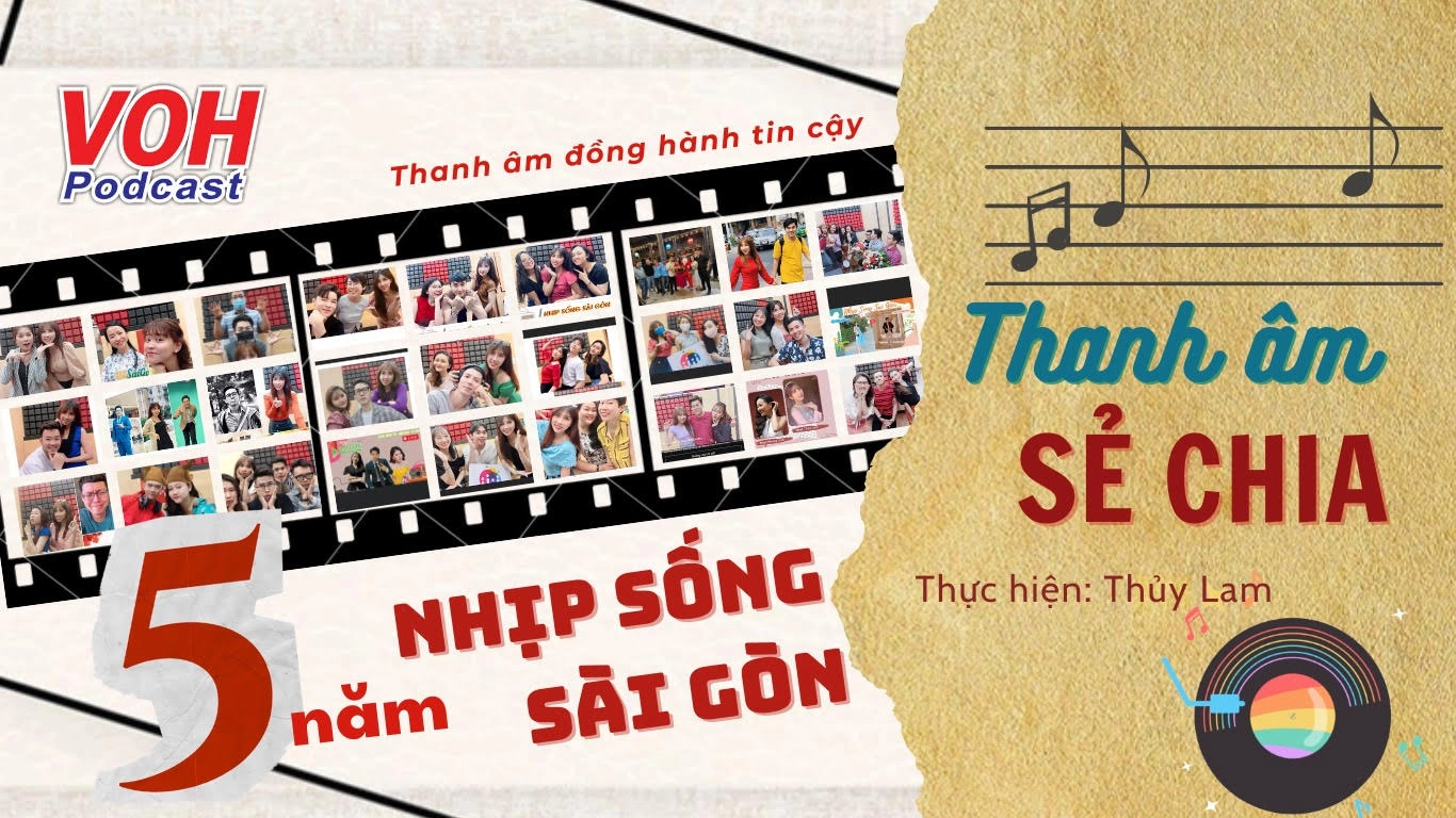 5 năm Nhịp Sống Sài Gòn - Thanh âm đồng hành yêu thương, kết nối và tin cậy