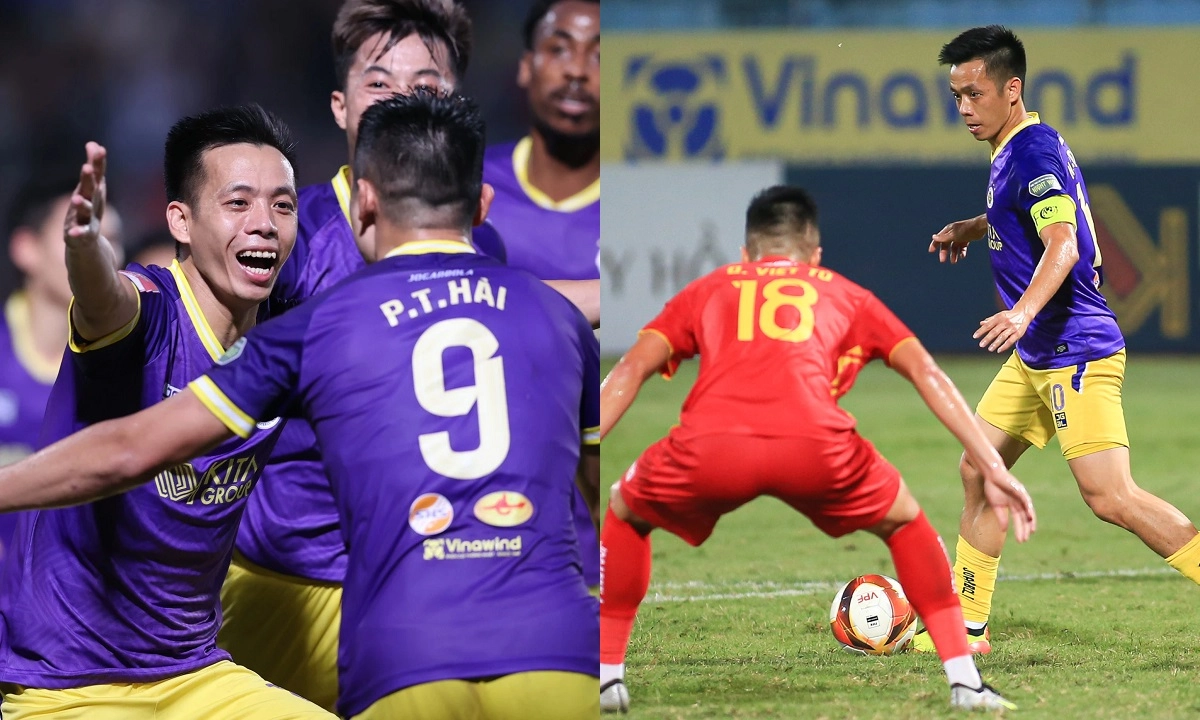 Văn Quyết hóa “siêu nhân” giúp Hà Nội đánh bại và vượt mặt Thanh Hóa vào tốp 5
