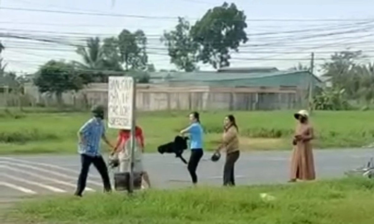Long An: Chủ nợ đang mang thai bị con nợ hành hung