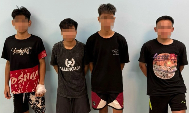 Bắt giữ thanh niên đánh võng, lạng lách, va chạm với người nữ đi xe máy trên cầu Nhật Tân