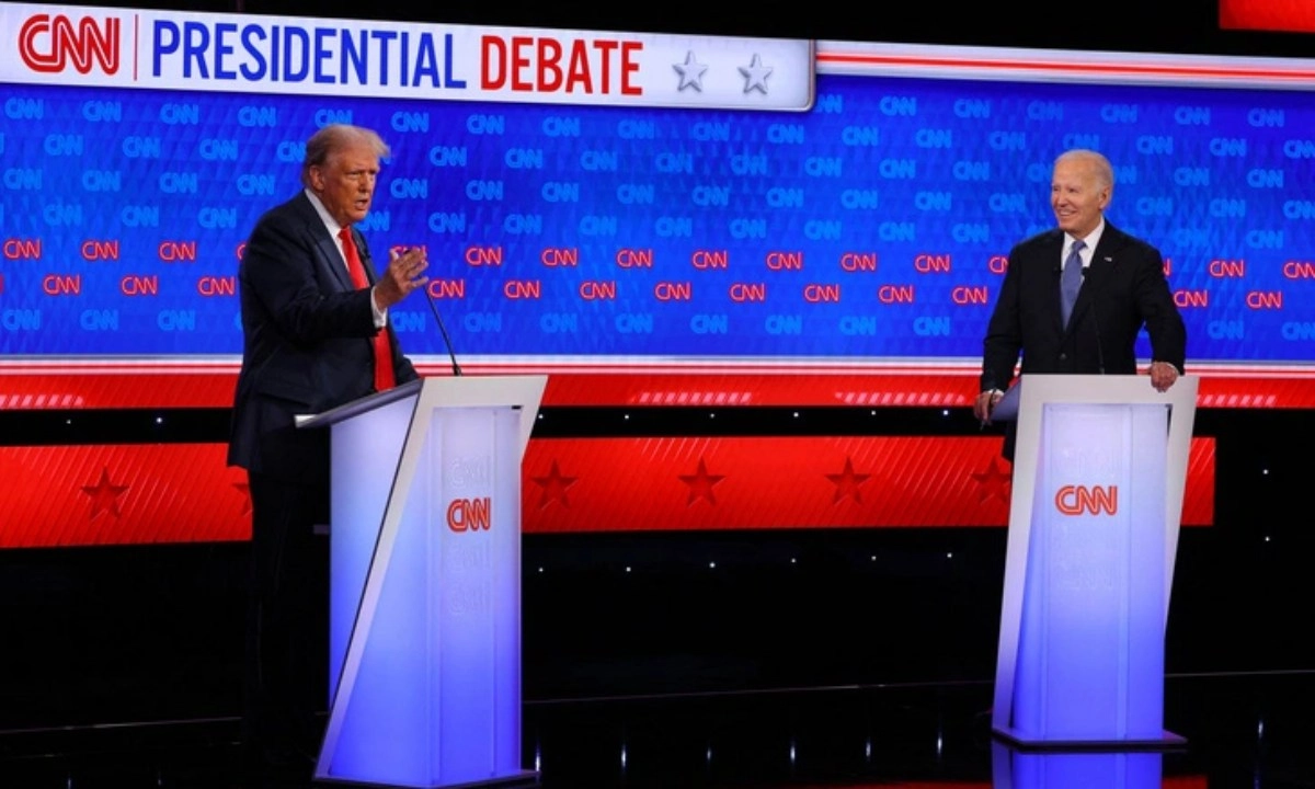 Tranh luận Joe Biden - Donald Trump: Hai ứng viên Tổng thống khẩu chiến dữ dội