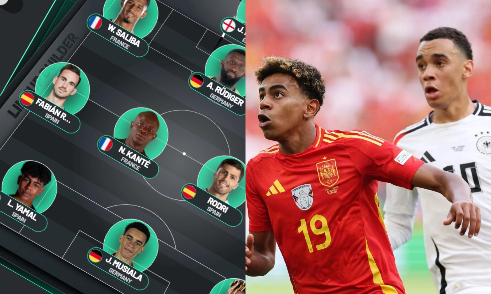 Đội hình tiêu biểu EURO 2024: Tây Ban Nha áp đảo | Trụ cột tuyển Anh lực bất tòng tâm