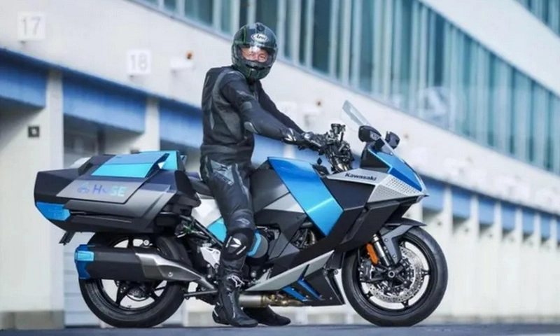 Ninja H2: Mẫu xe máy đầu tiên chạy bằng hydro của hãng Kawasaki