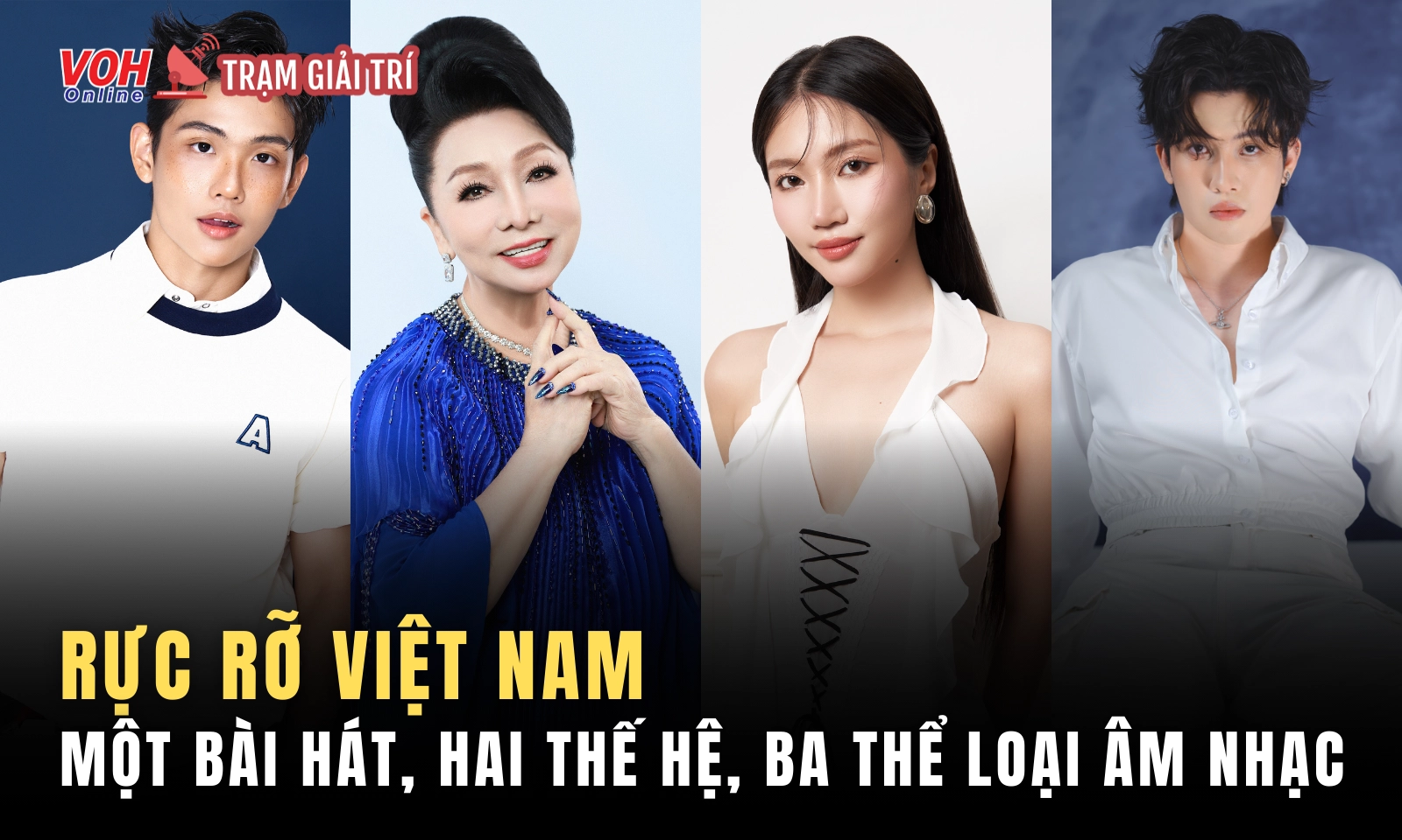 Rực Rỡ Việt Nam: Bản hòa ca giữa âm nhạc truyền thống và hiện đại thắp lửa tự hào dân tộc