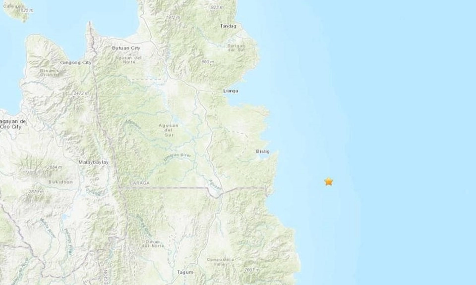 Động đất 6,7 độ richter ở Mindanao, Philippines