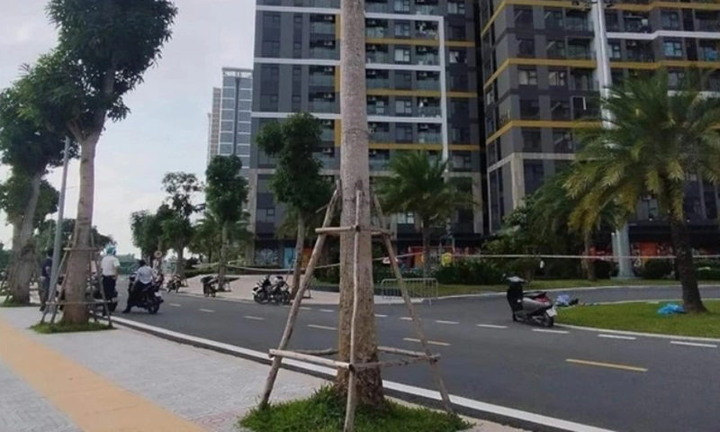Một phụ nữ nước ngoài rơi từ tầng cao chung cư ở Thủ Đức