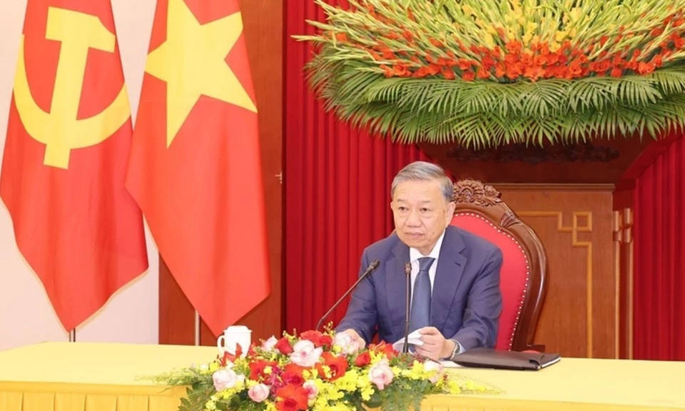 Tổng Bí thư, Chủ tịch nước Tô Lâm điện đàm với Tổng thống Liên bang Nga Vladimir Putin