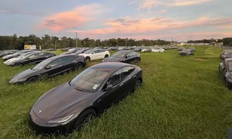 Thực hư việc phát hiện nghĩa trang xe Tesla bí ẩn trong cánh đồng cỏ?
