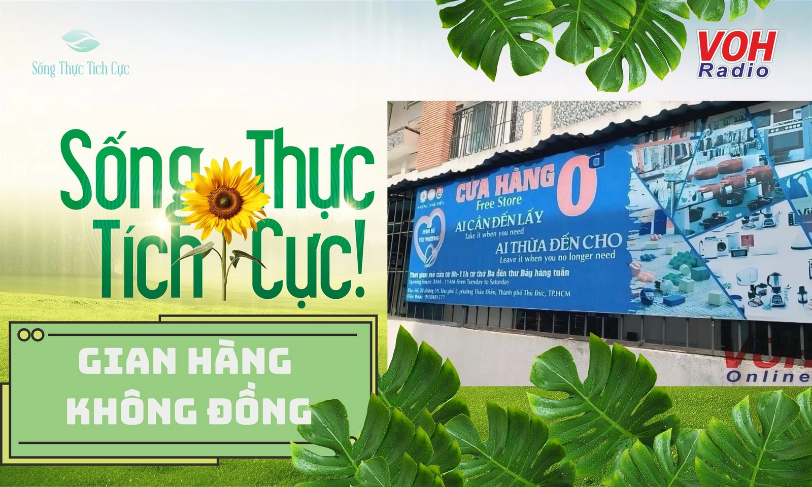 “Gian hàng 0 đồng” - Khi sẻ chia là niềm hạnh phúc