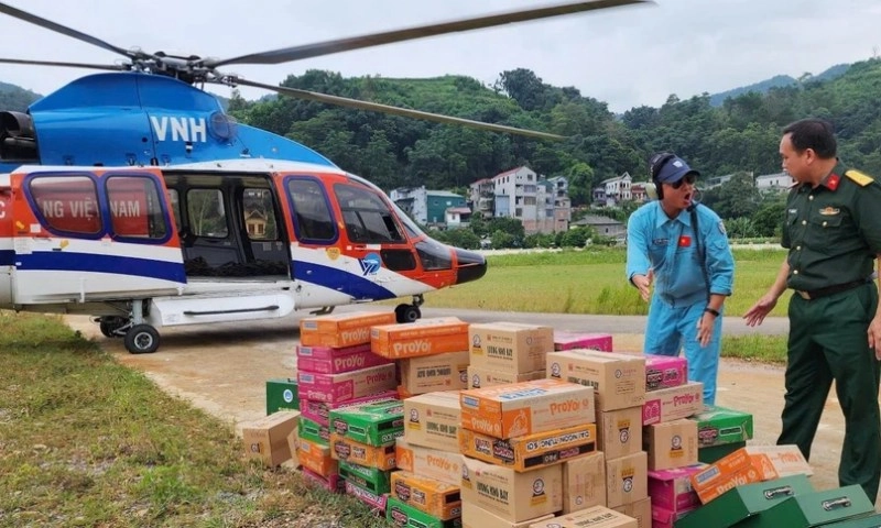 Xuất cấp gần 183.000 kg gạo và vật tư cho các địa phương khắc phục hậu quả bão số 3