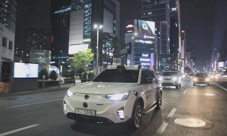 Hàn Quốc: Triển khai dịch vụ taxi tự lái đêm muộn ở phía nam Seoul