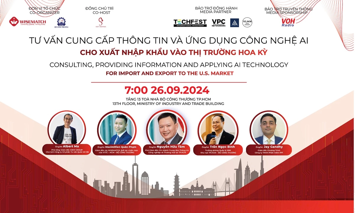 Xuất nhập khẩu vào thị trường Hoa Kỳ: Cơ hội và giải pháp với công nghệ AI