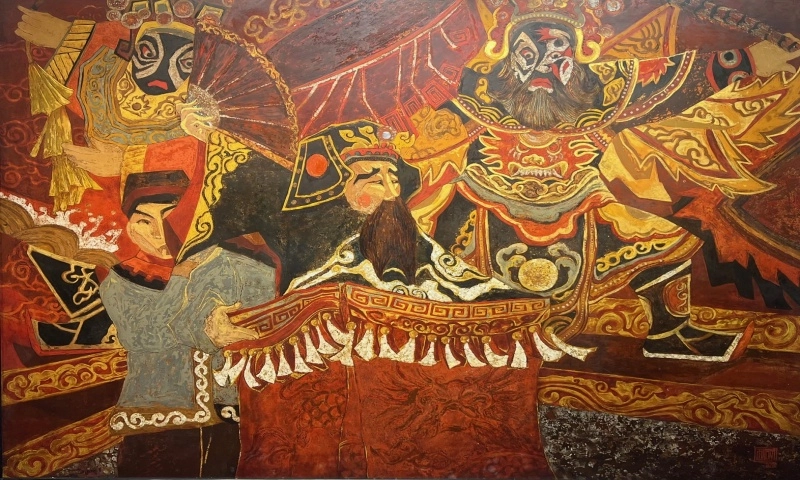 Triển lãm Tranh Sơn mài 2024: Vẻ đẹp vượt thời gian