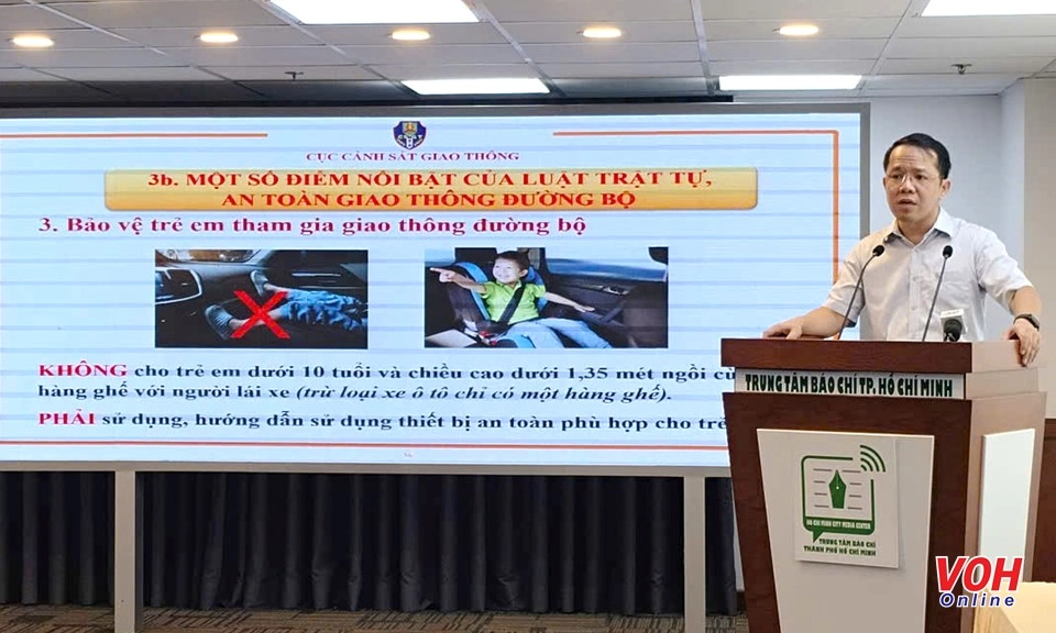 Luật trật tự, an toàn giao thông ưu tiên bảo vệ an toàn cho trẻ em