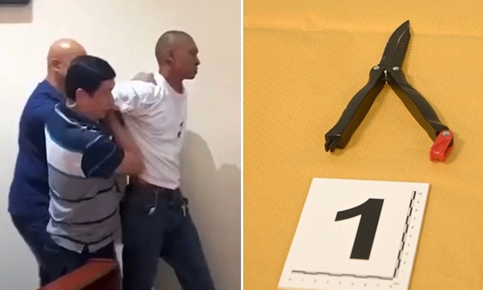 Người đàn ông đâm vào miệng một linh mục, khiến lưỡi bị cắt 8cm