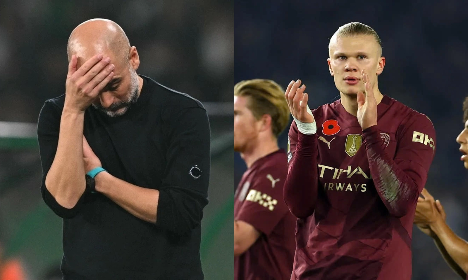 Pep Guardiola trầm cảm tại Man City 