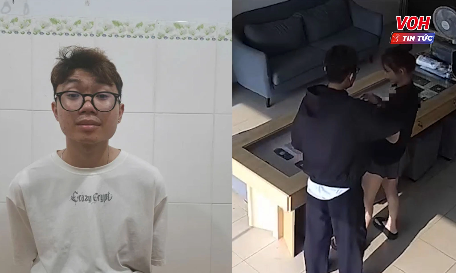 Bắt đối tượng liều lĩnh kề dao khống chế nữ nhân viên cướp nhiều điện thoại