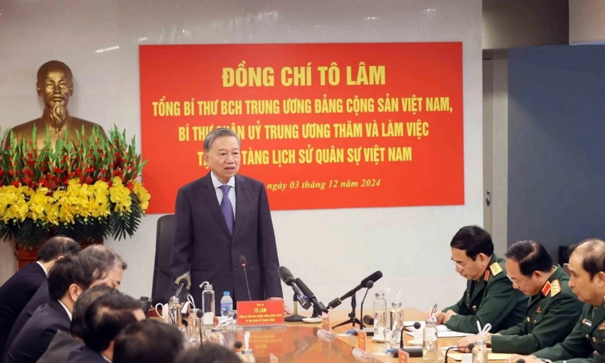 Tổng Bí thư: Bảo tàng Lịch sử Quân sự là địa chỉ đỏ tìm hiểu, học tập truyền thống quân đội