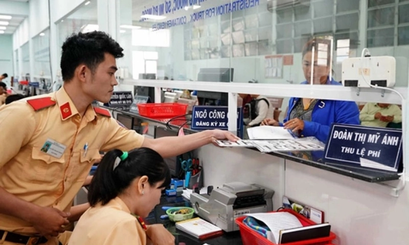 Đăng ký xe cấp mới chỉ mất 2 ngày từ 1/1/2025