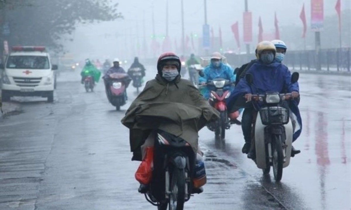 Không khí lạnh tràn về: Miền Bắc rét đậm rét hại, Nam Bộ có mưa