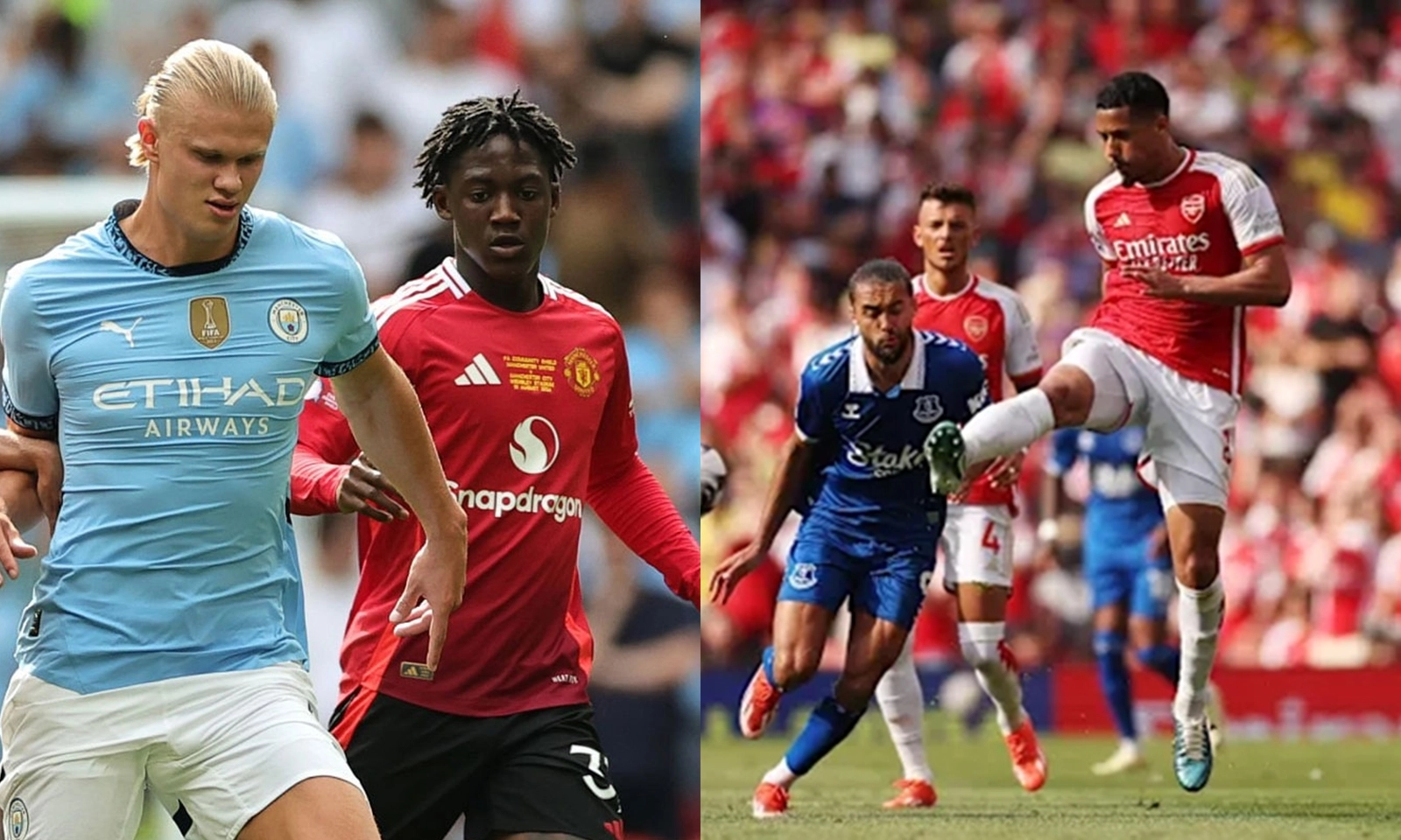 Lịch thi đấu Ngoại hạng Anh vòng 16: Man City vs MU | Arsenal vs Everton