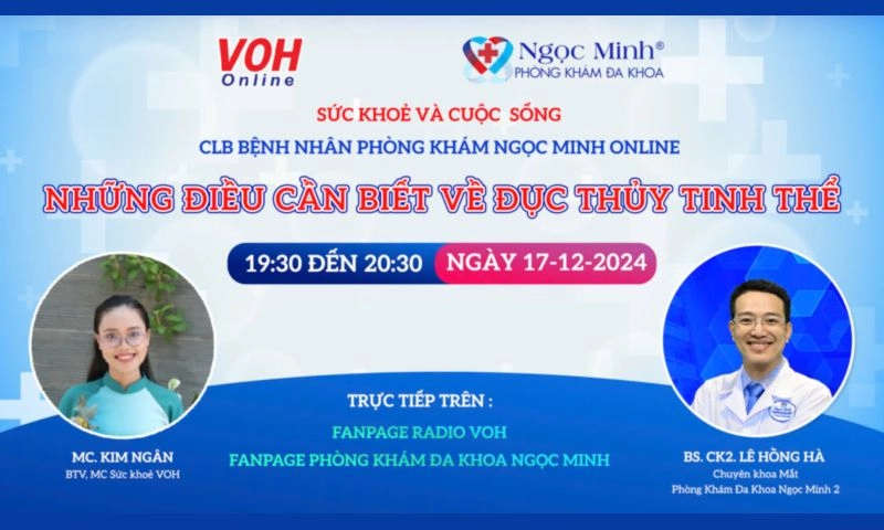 [Livestream] NHỮNG ĐIỀU CẦN BIẾT VỀ ĐỤC THUỶ TINH THỂ