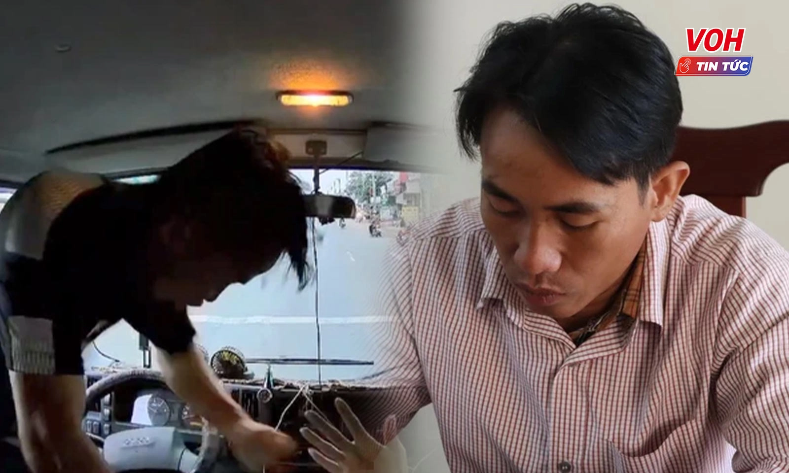 Tạm giữ hình sự người đánh tài xế dừng chờ đèn đỏ ở Bình Phước