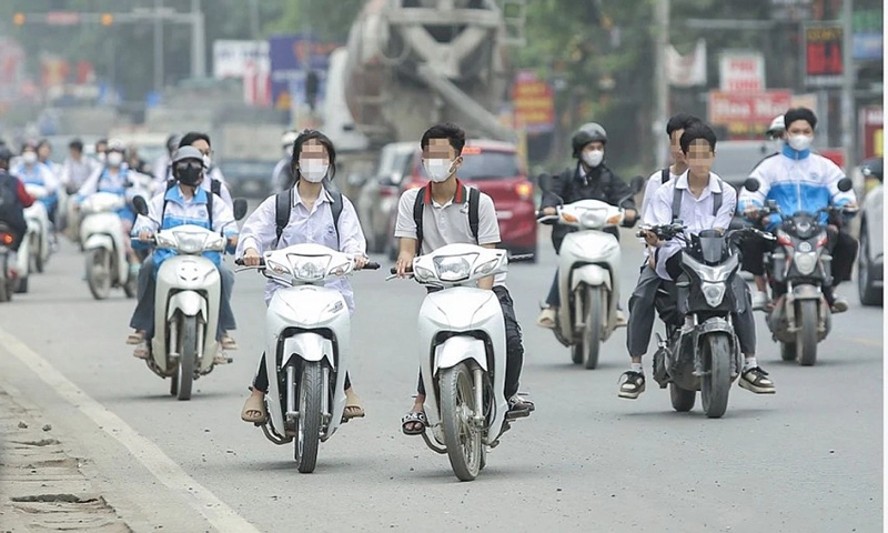 Thanh Hóa: Truy trách nhiệm giáo viên nếu để học sinh vi phạm giao thông