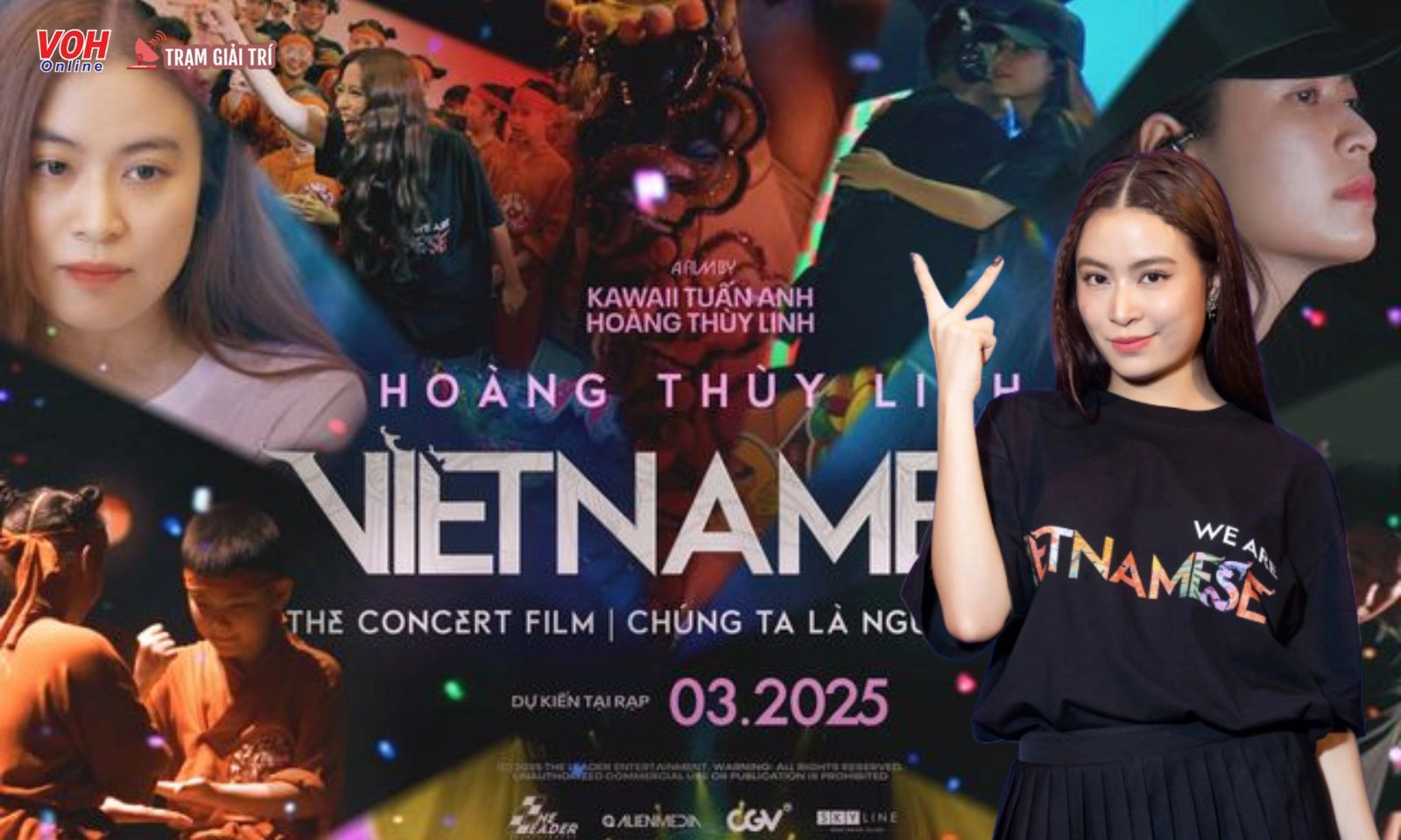 Khán giả nhận liền tay tin vui của Hoàng Thùy Linh cùng Đen Vâu đầu năm 2025