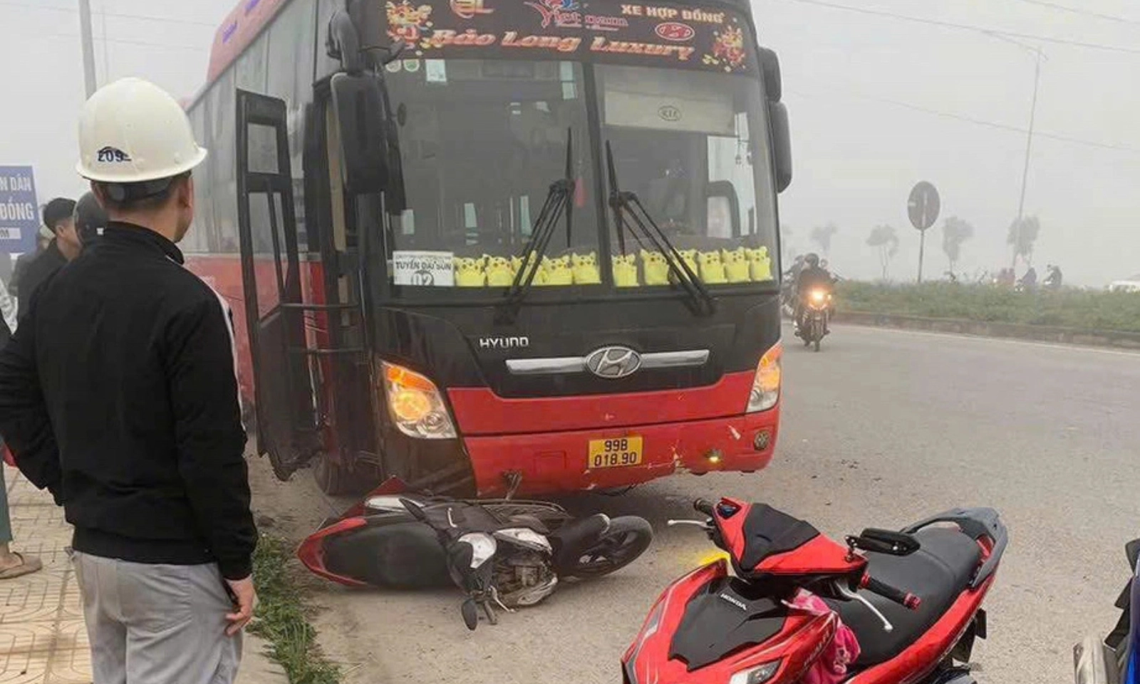 Nghệ An: Hai mẹ con tử vong trong vụ tai nạn giao thông
