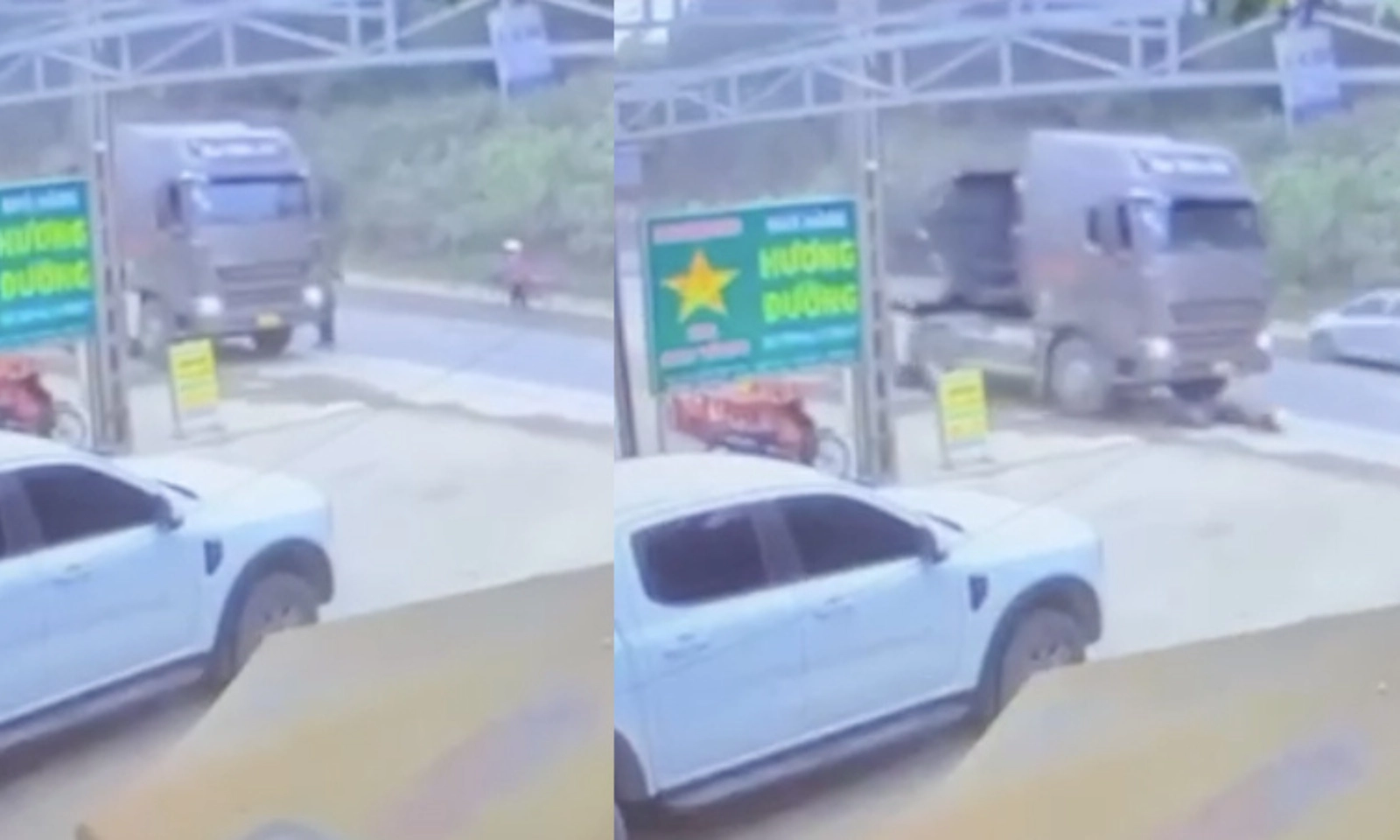Đi vào điểm mù xe đầu kéo, người phụ nữ bị xe cán tử vong tại chỗ