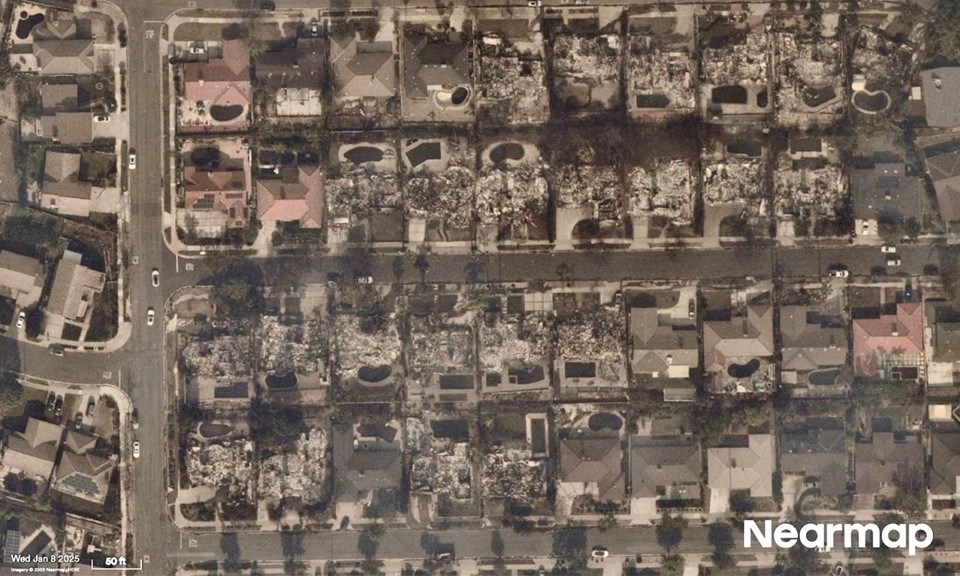 Cháy rừng ở Los Angeles: 10.000 công trình bị thiêu rụi | Cảnh tượng như ‘ngày tận thế’