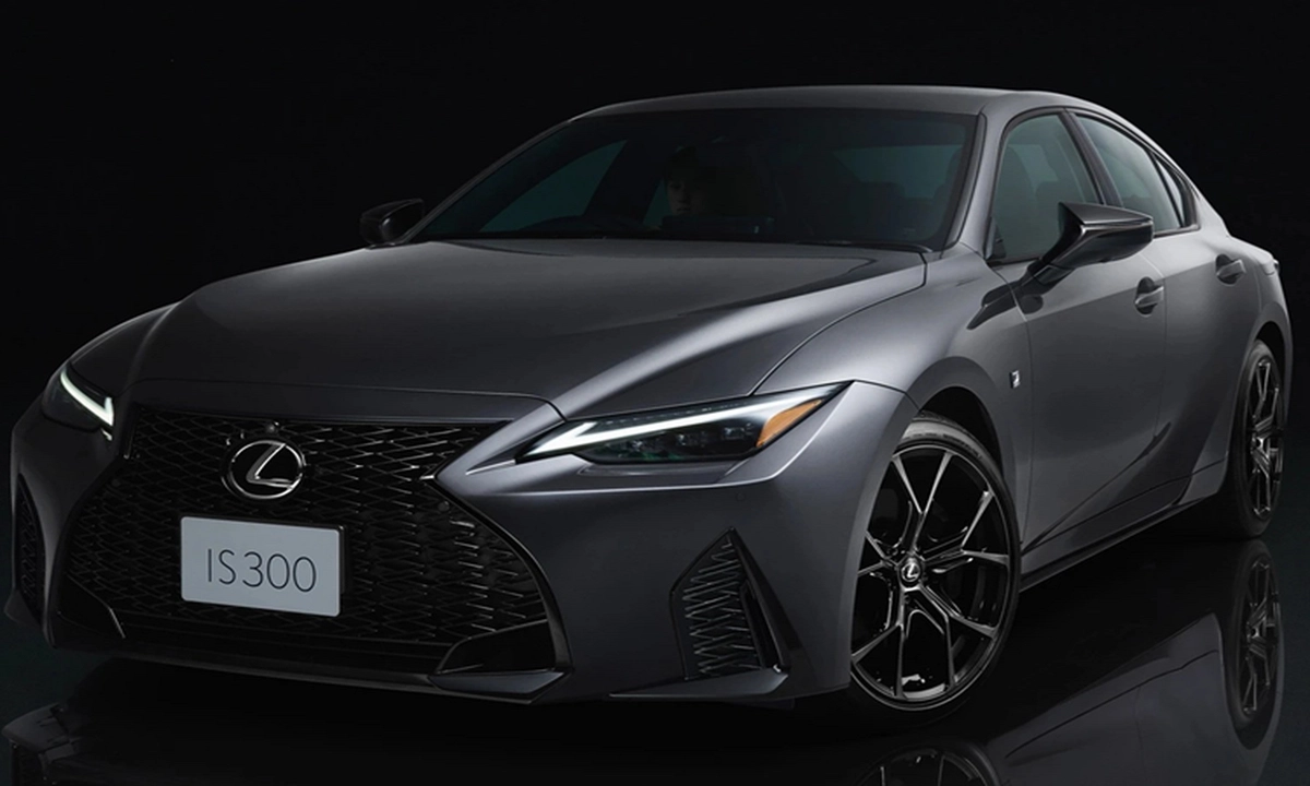 Lexus ra mắt phiên bản đặc biệt IS 2025 F Sport Mode Black IV tại Nhật Bản
