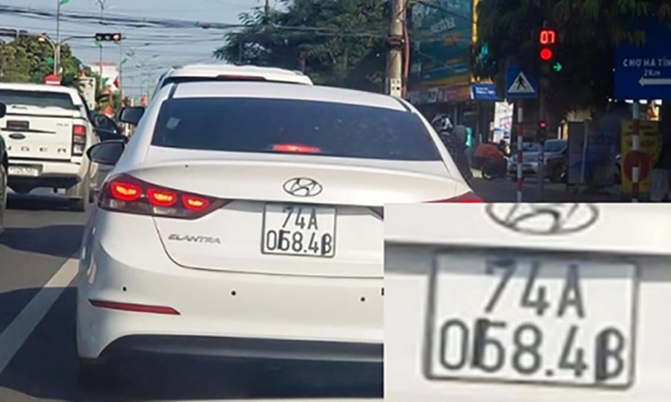 Nghị định 168: Che biển số xe ô tô sẽ bị phạt tiền từ 20.000.000 - 26.000.000 đồng