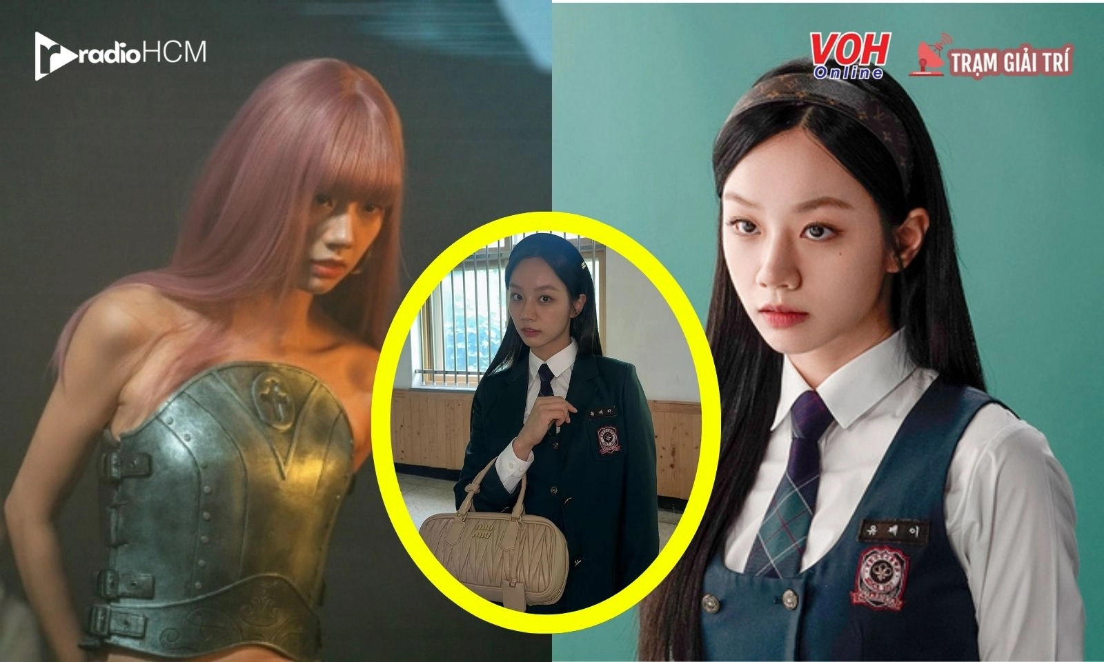 Thời trang học đường chục triệu của Lee Hyeri trong Friendly Rivalry