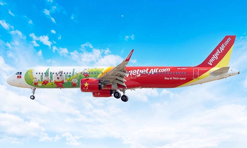 Vietjet mở bán vé 0 đồng tuyến đường bay tới Ấn Độ