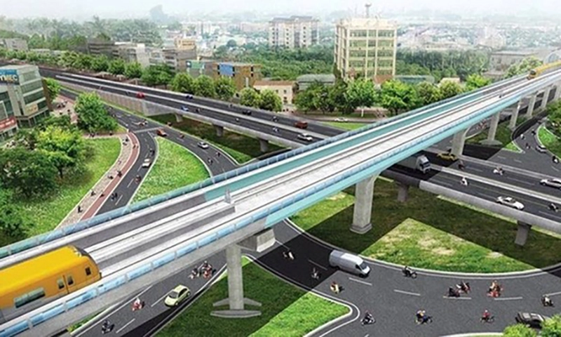 Trong năm nay, Hà Nội xây tuyến đường sắt đô thị số 5 Văn Cao - Hòa Lạc