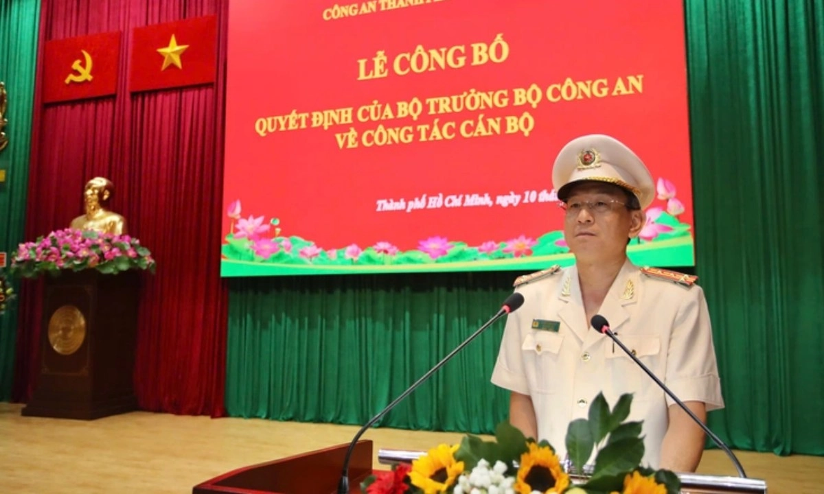 Đại tá Trần Hồng Minh làm phó giám đốc Công an TPHCM