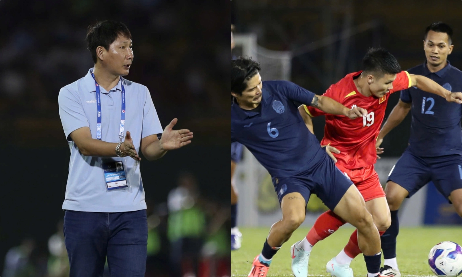 HLV Kim Sang-sik không hài lòng với chiến thắng của tuyển Việt Nam 