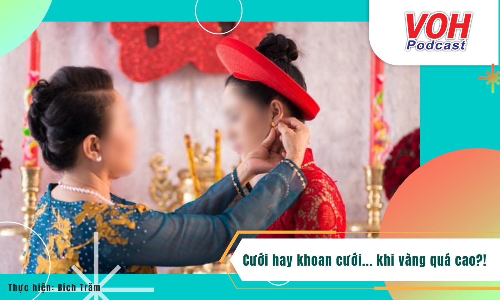 Cưới hay khoan cưới... khi vàng quá cao?!