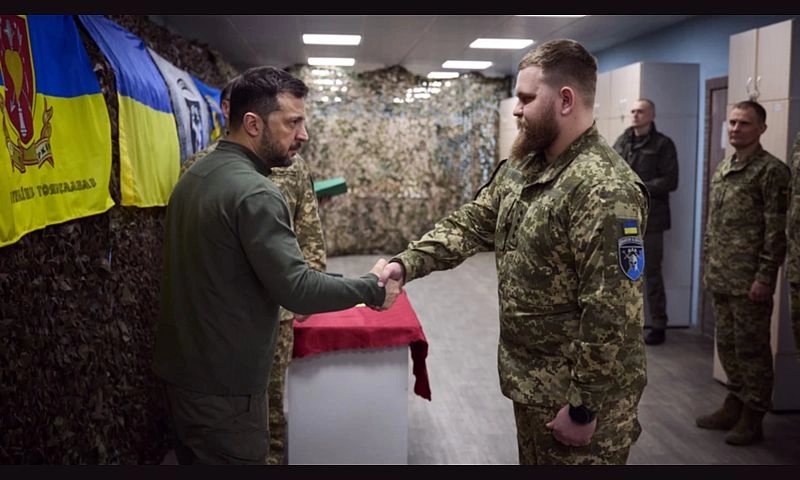 Tổng thống Ukraine thăm Kharkiv trước thềm đàm phán với Mỹ