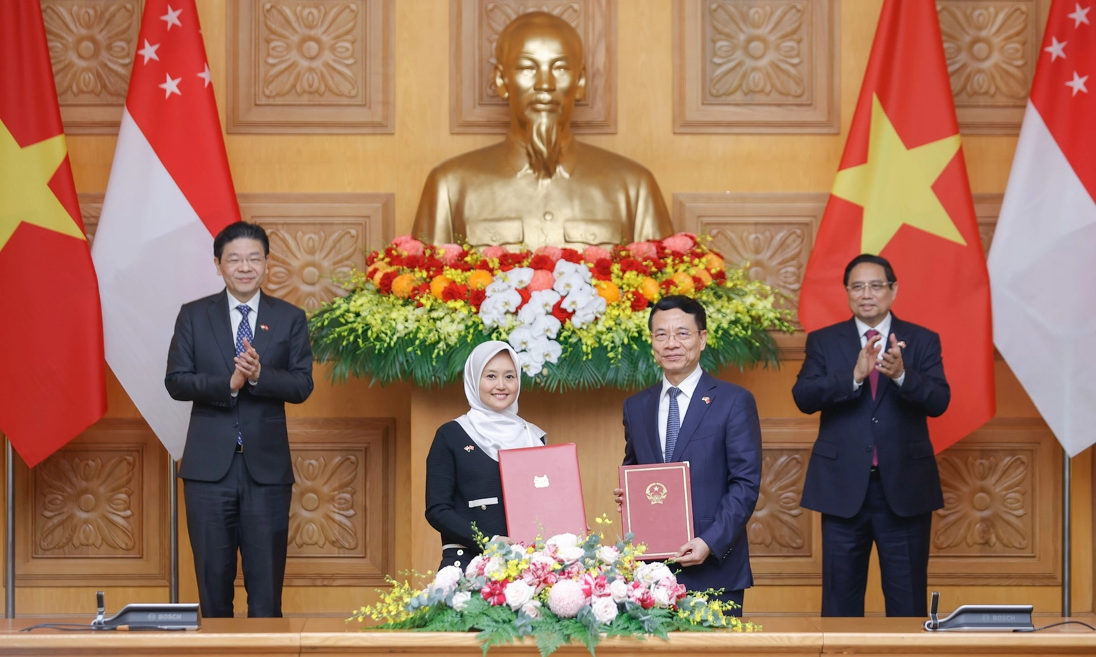 Việt Nam và Singapore sẽ hợp tác phát triển số và đổi mới sáng tạo