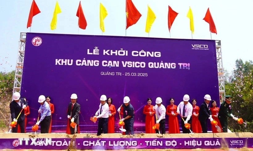 Khởi công dự án cảng cạn ở cửa khẩu Lao Bảo, Quảng Trị