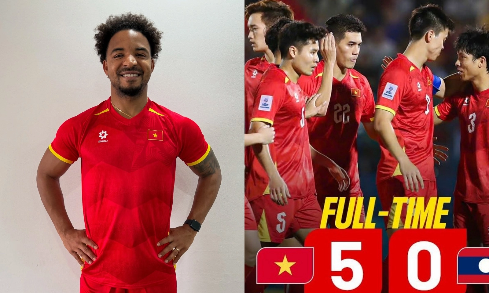 Phản ứng của Xuân Son khi tuyển Việt Nam đại thắng 5-0 