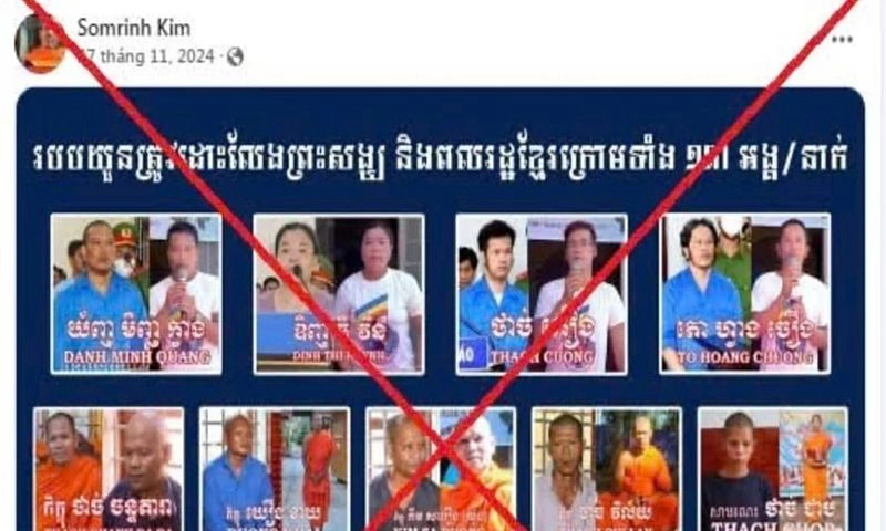 Trà Vinh: Bắt tạm giam 4 người xuyên tạc chế độ trên mạng xã hội